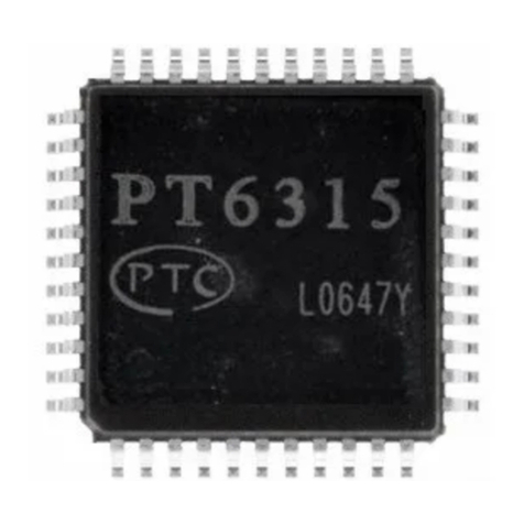 PTC PT6315 manual