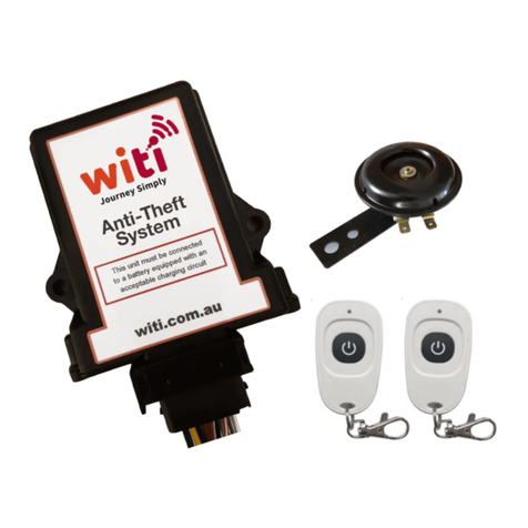 WiTi Anti-Thef Operations & installation guide