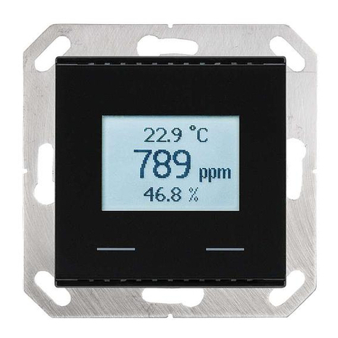 elsner elektronik KNX VOC/TH-UP Touch Technical specifications and installation instructions