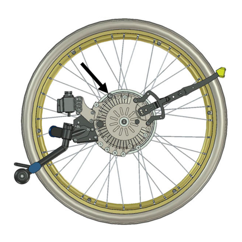 Decon wheel MED3115 User manual