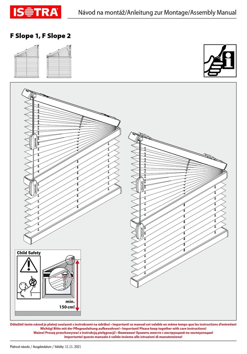Isotra F Slope 1 User manual