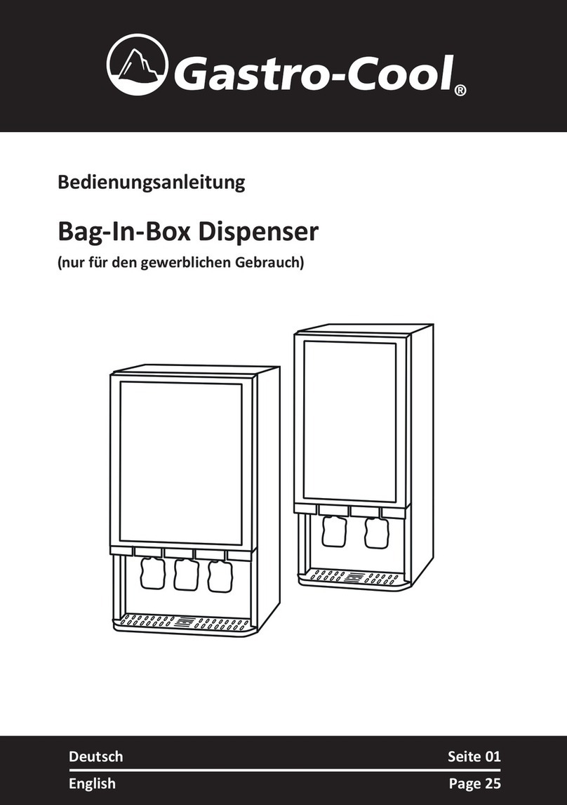 Gastro-Cool GCGBIB20 manual