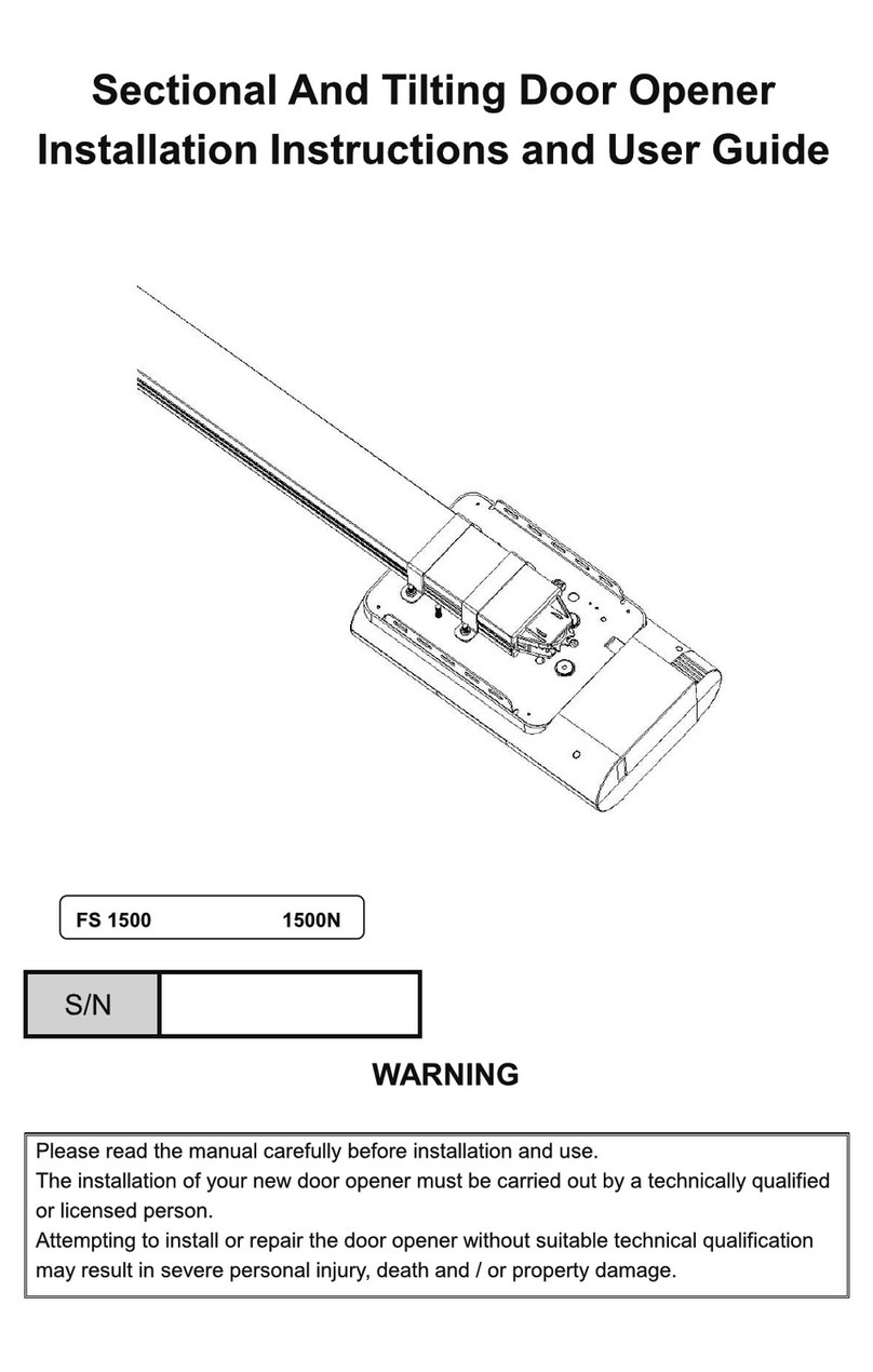 Force Technology FS 1500 Installation instructions and user guide