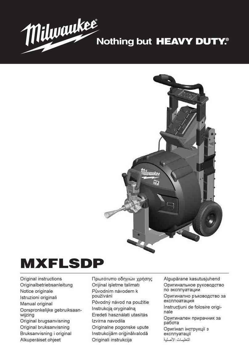 Milwaukee MXFLSDP Original instructions