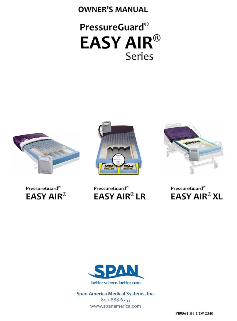 SPAN PressureGuard EASY AIR Series owner's manual