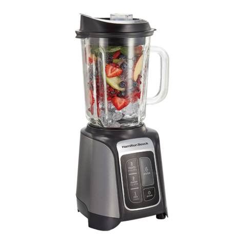 Hamilton Beach PowerMax Professional-Performance manual
