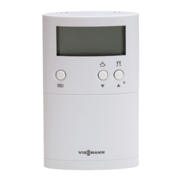 Viessmann VITOTROL 100 installation instructions Viessmann VITOTROL 100 installation instructions