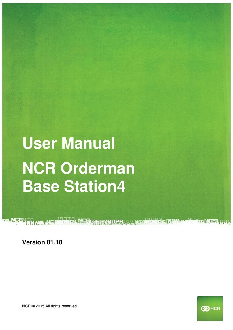 NCR Orderman Base Station 4 user manual