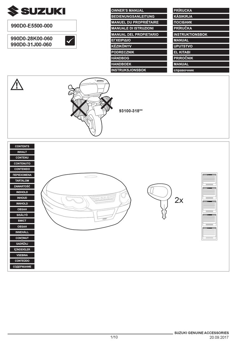 Suzuki 990D0-E5500-000 owner's manual