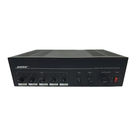 Bose FREESPACE BMA-125 User manual