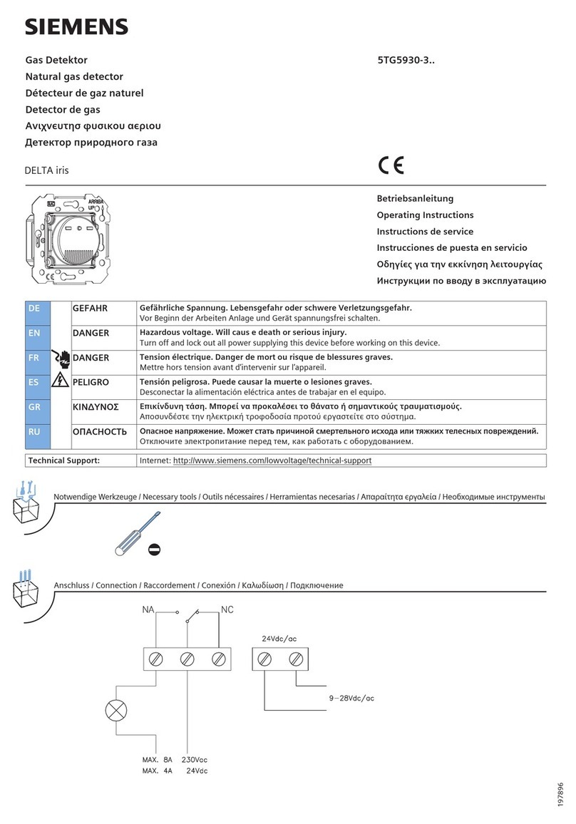 Siemens 5TG5930-3 Series User manual