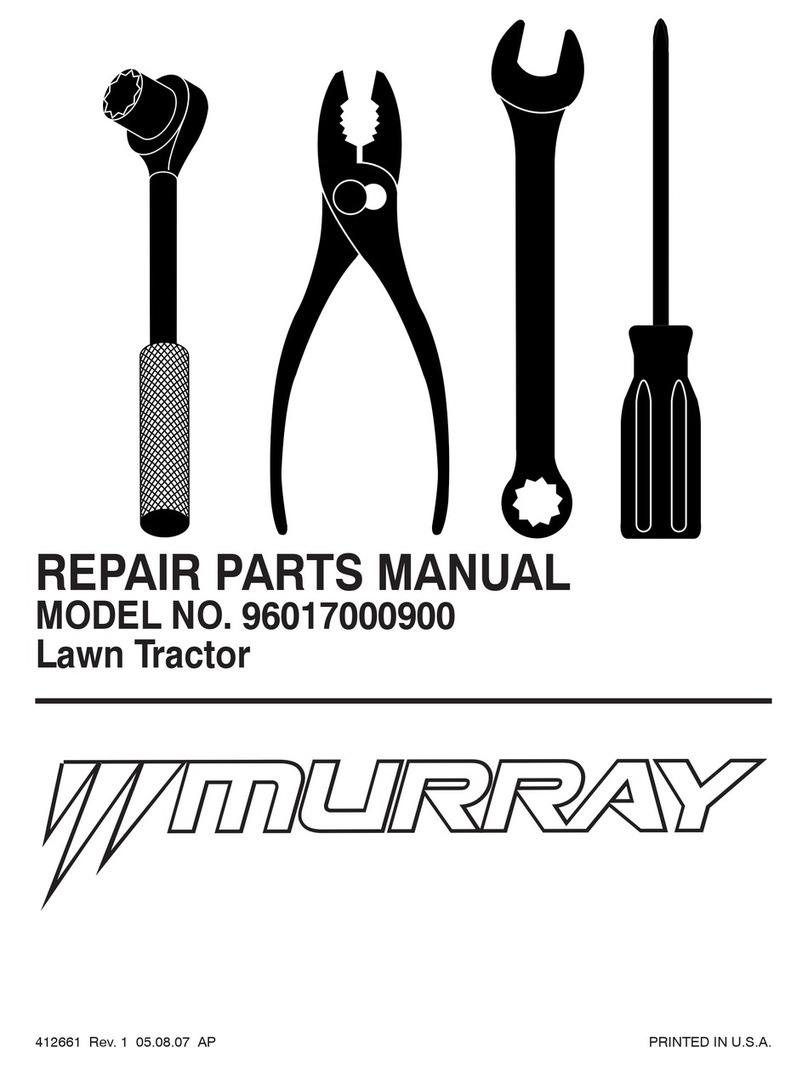 Murray 96017000900 Repair parts manual