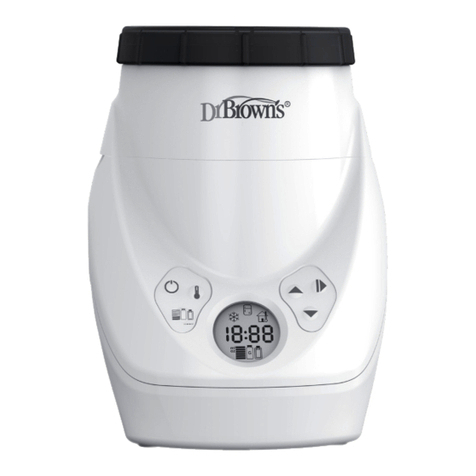 DrBrowns natural flow MilkSPA AC143 Instructions for use