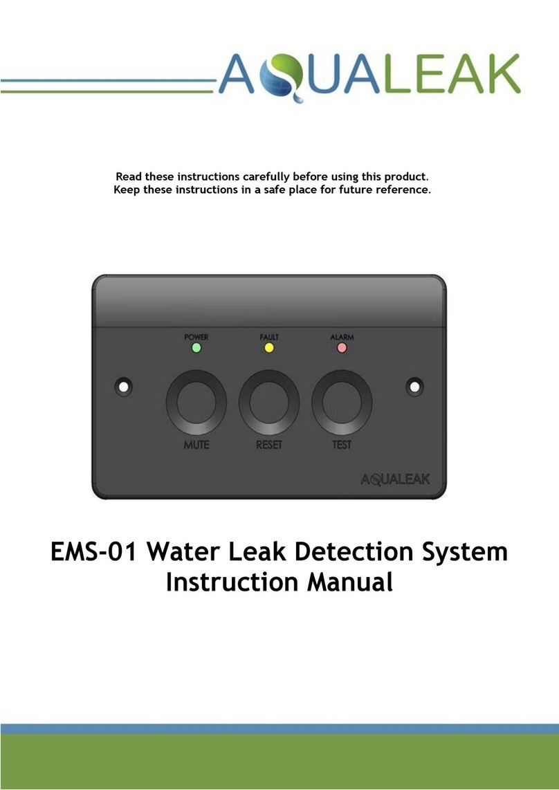 AQUALEAK EMS-01 User manual