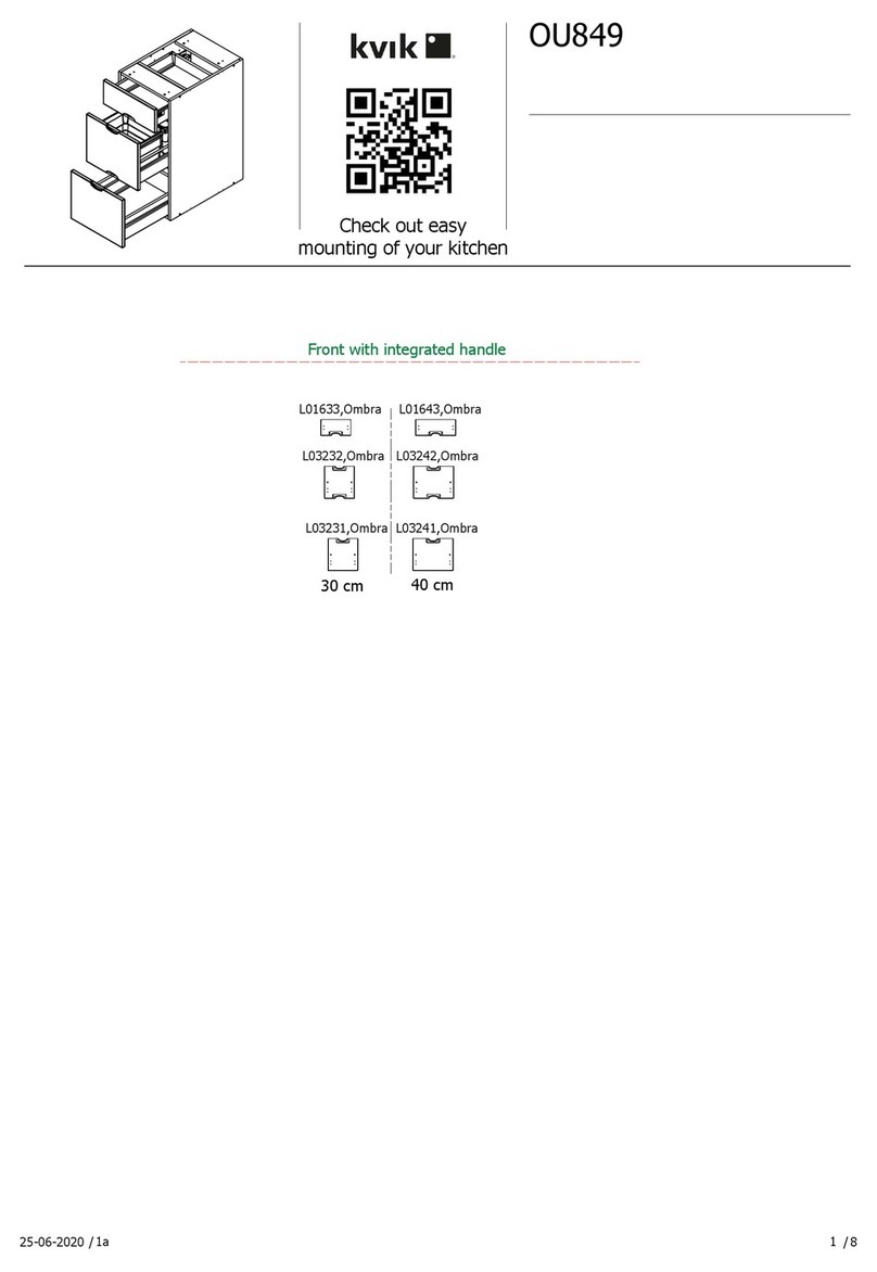 Kvik OU849 Assembly instructions