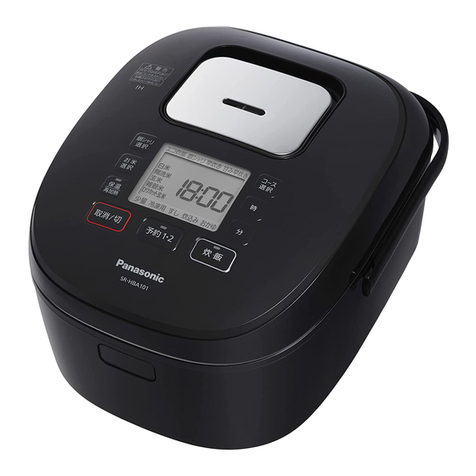 Panasonic SR-HBA101 operating instructions