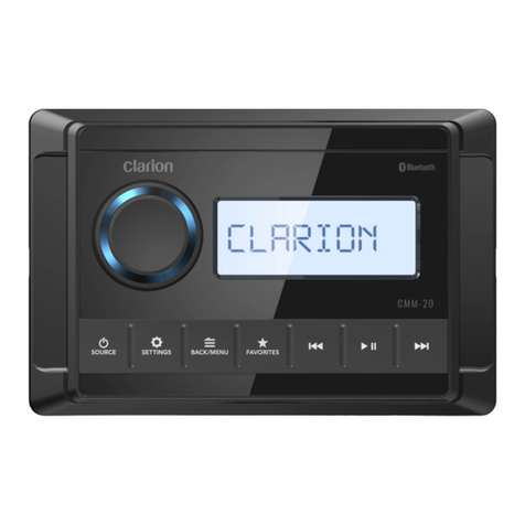 Clarion CMM-20 User manual