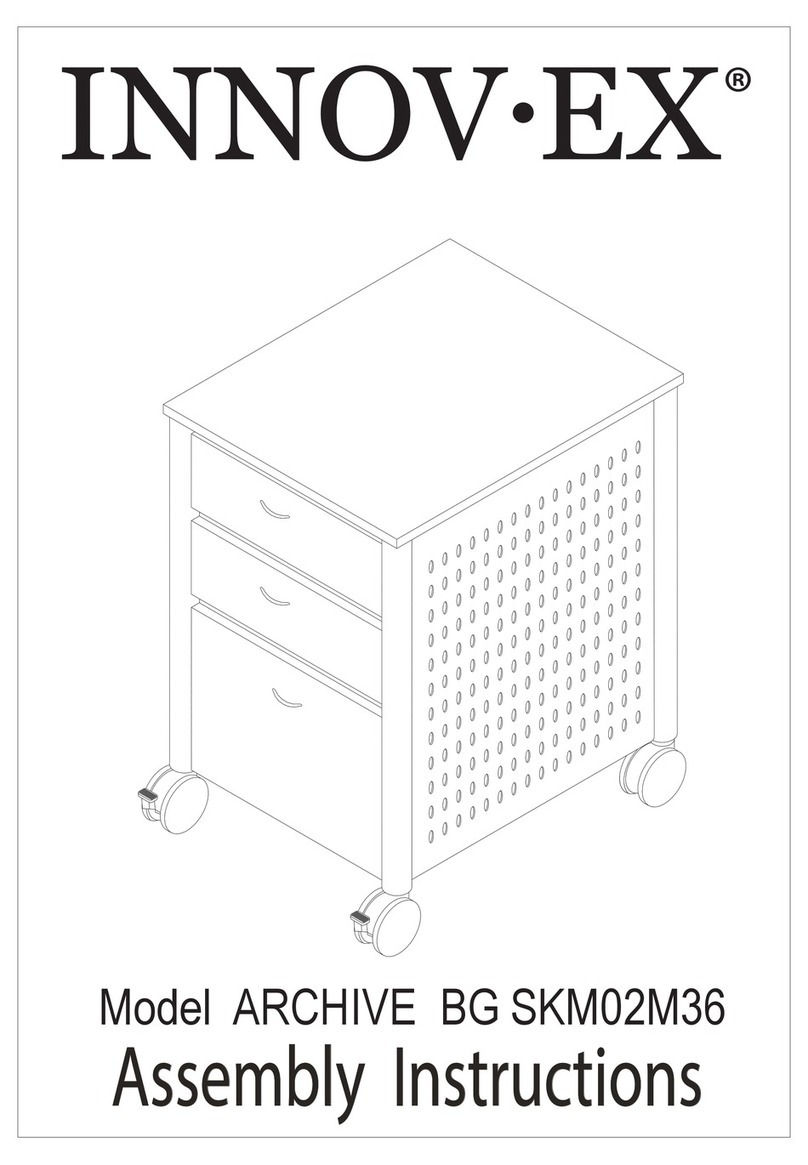 Innovex ARCHIVE BG SKM02M36 Assembly instructions