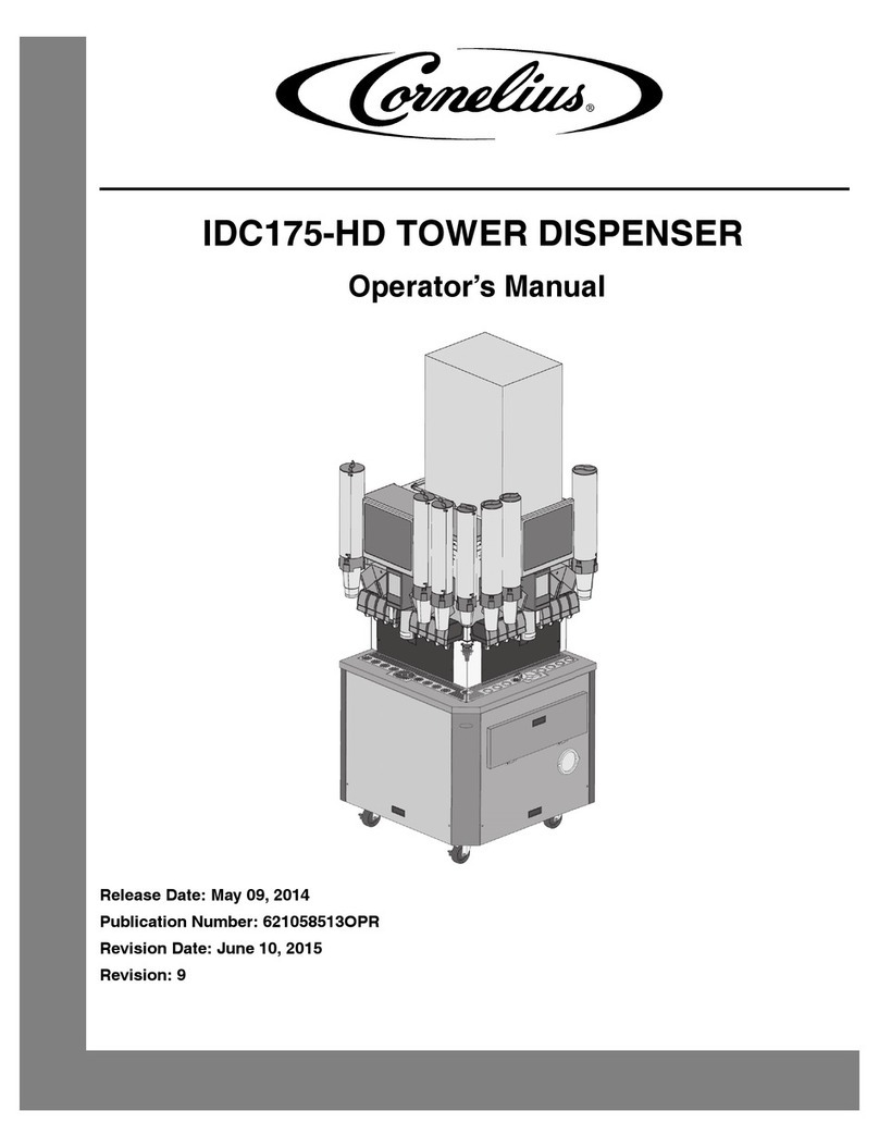 Cornelius IDC175-HD User manual