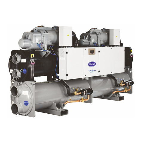 Carrier AquaForce PUREtec 30XWHPZE 301 Installation, operation and maintenance instructions