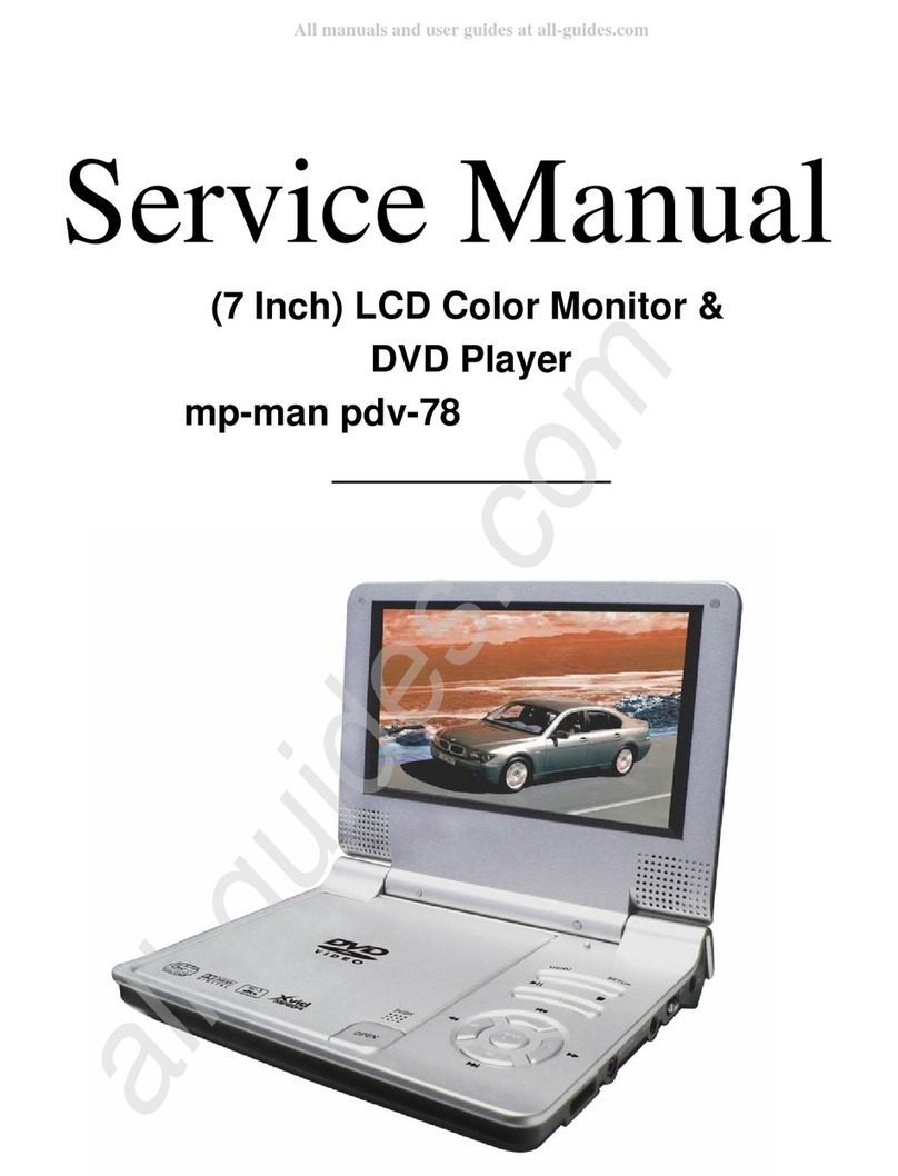 MP-Man pdv-78 User manual