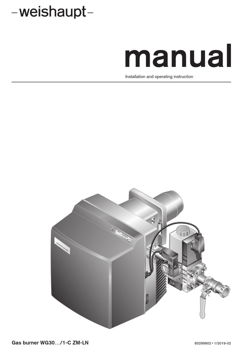 Weishaupt WG30 1-C ZM-LN Series User manual