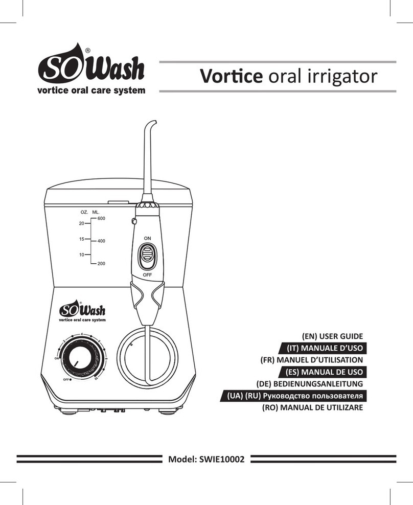 SoWash Vortice SWIE10002 user manual