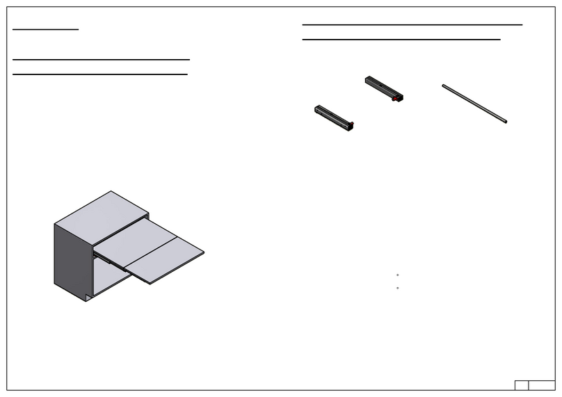 ATIM LUNCH 450 Assembly instructions