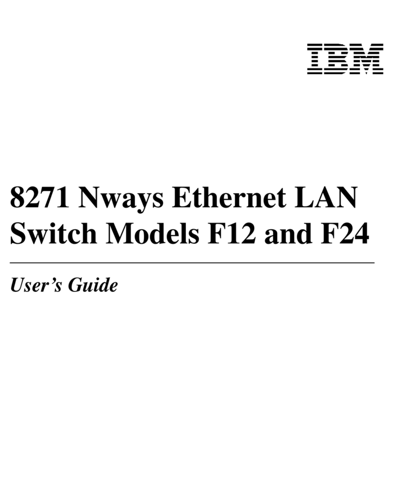 IBM 8271 Nways Ethernet LAN Switch user guide