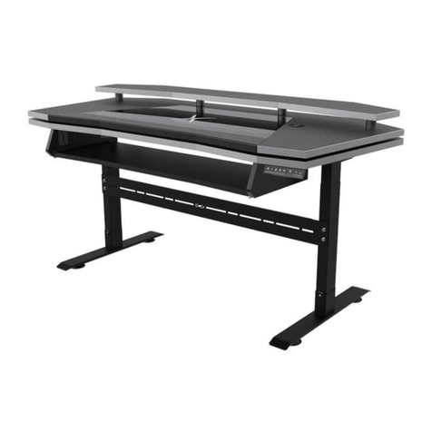 StudioDesk XTRMB01 Assembly manual