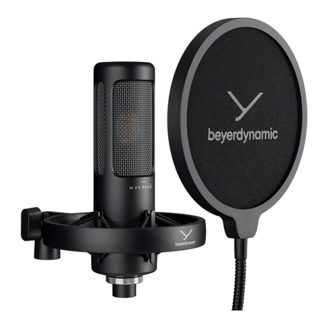 Beyerdynamic M PRO X Series User manual