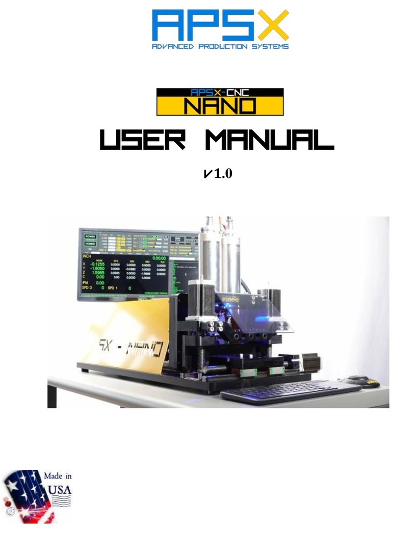APSX NANO CNC SWISS user manual