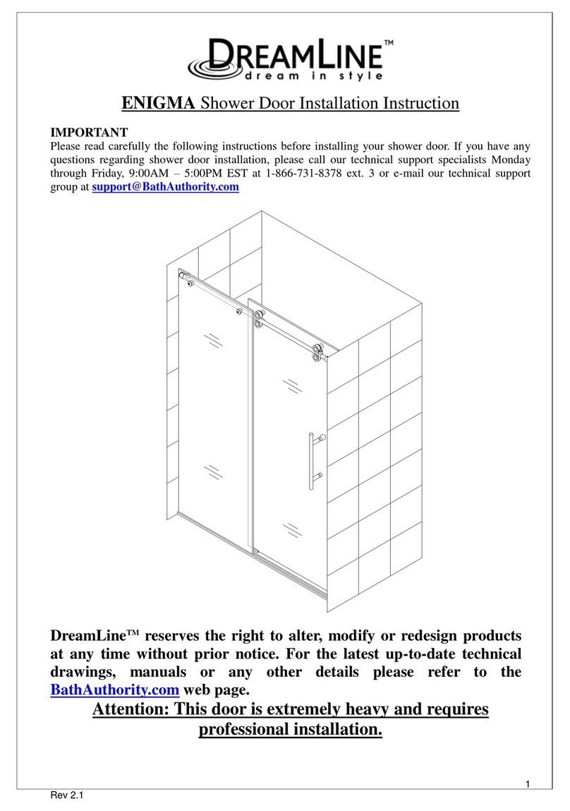 Dreamline ENIGMA User manual