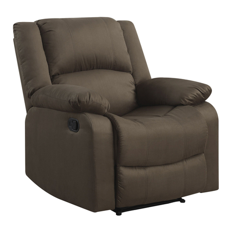 Relax-A-Lounger Parker 1 Assembly instructions