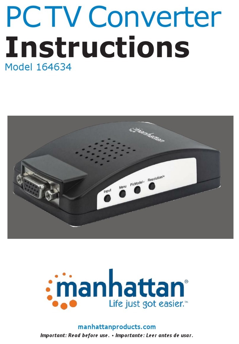 Manhattan 164634 User manual