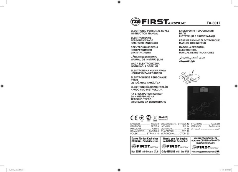 FIRST AUSTRIA FA-8017 User manual