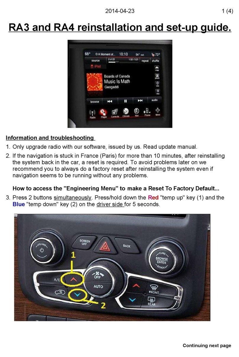 Customtronix RA3 Setup guide