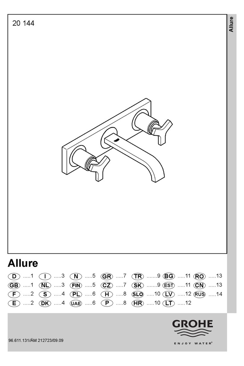 Grohe Allure 20 144 manual