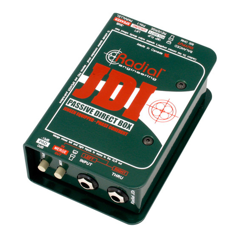 Radial Engineering JDI User manual