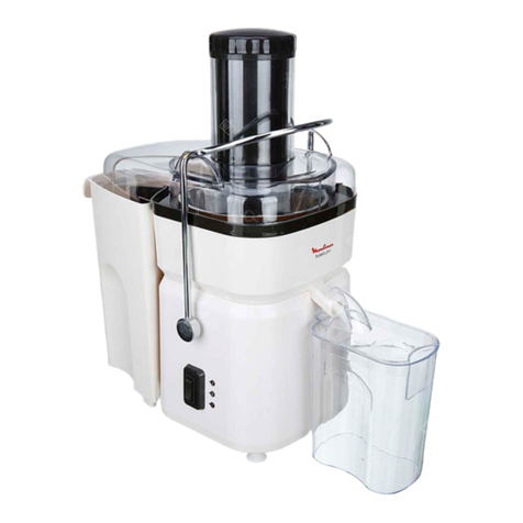 Moulinex FRUTELIA JU450G10 User manual