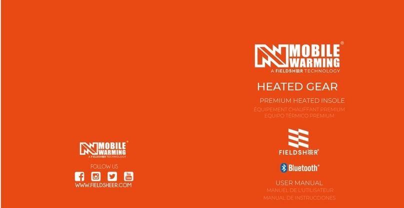 Fieldsheer MOBILE WARMING MWUS09010221 user manual