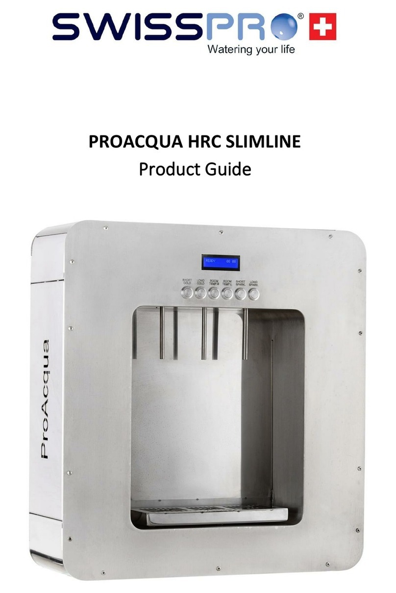 Swiss Pro+ PROACQUA HRC SLIMLINE Product guide