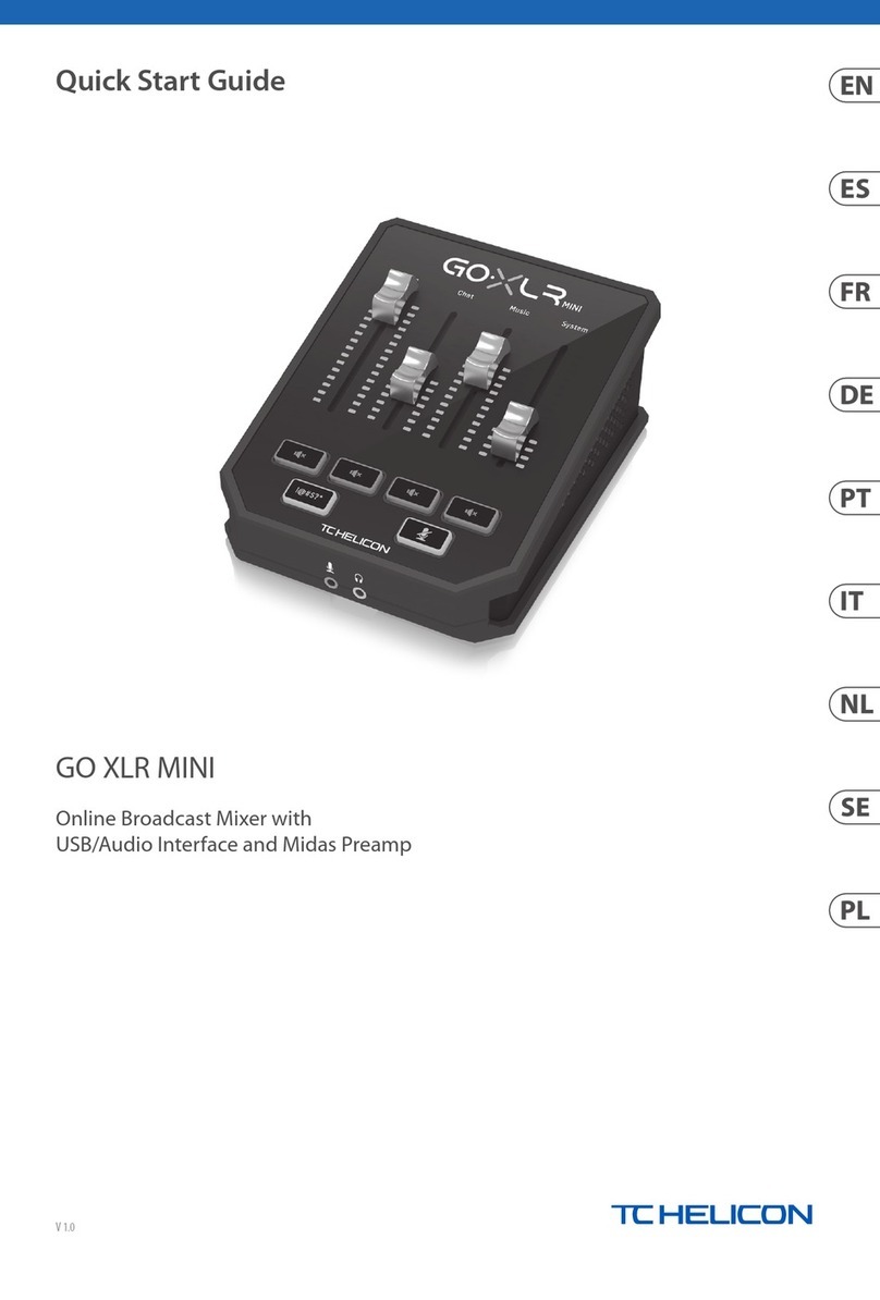 TC-Helicon GO XLR Mini User manual