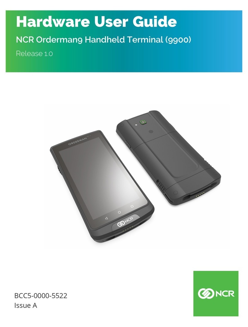 NCR Ordermang 9900 Installation manual NCR Ordermang 9900 Installation manual