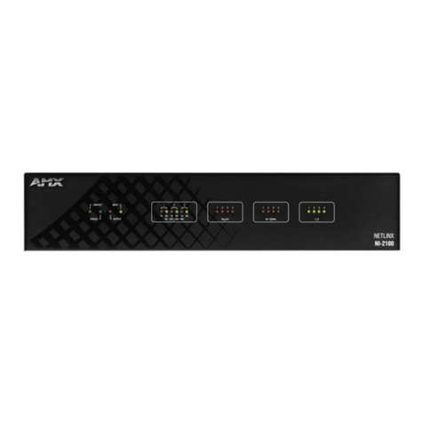 Harman AMX NI-2100 Operating and maintenance manual