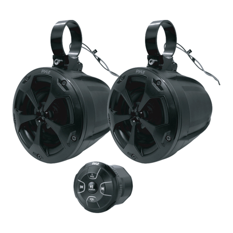 Pyle Power sports PLUTV46BTA User manual