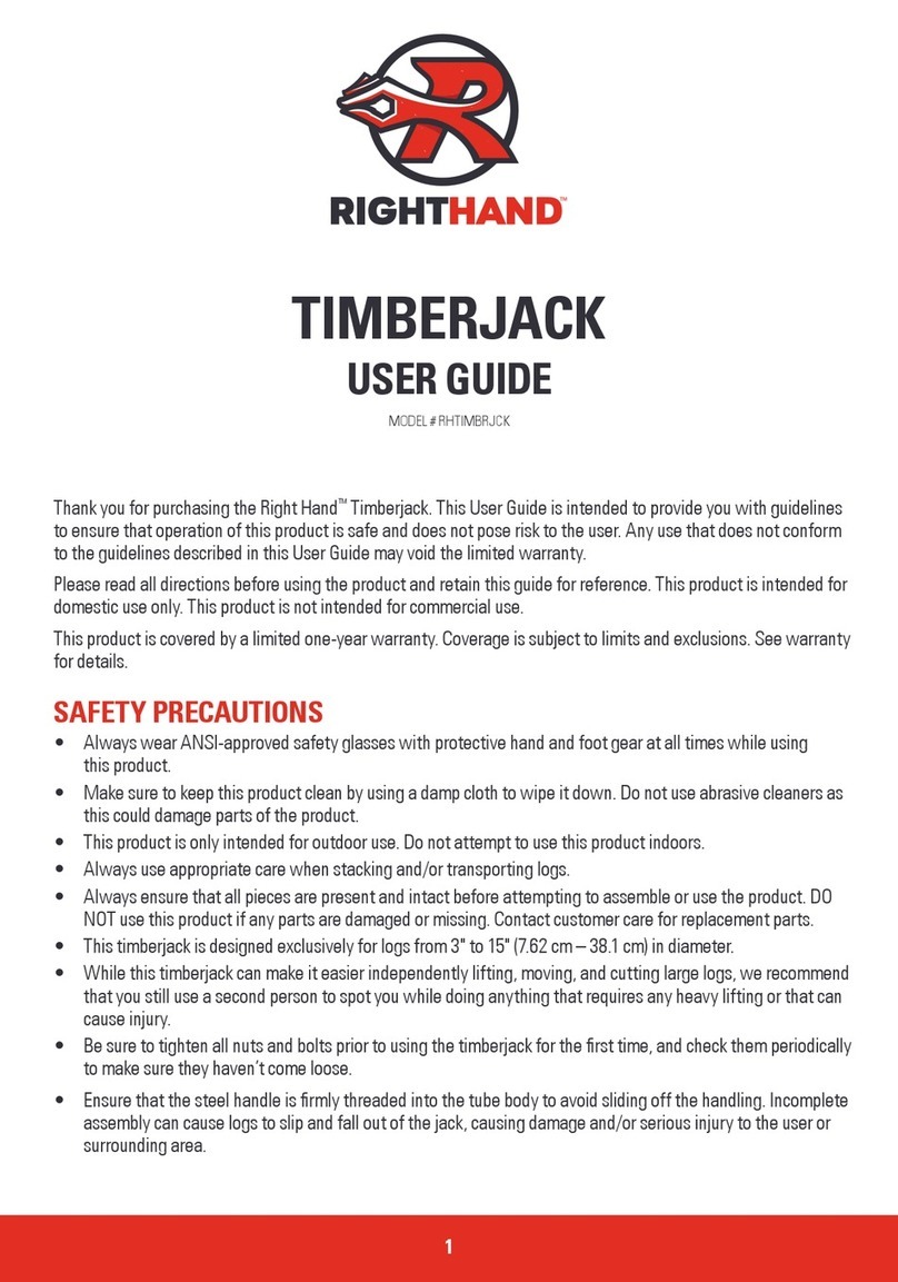 RightHand RHTIMBRJCK User manual