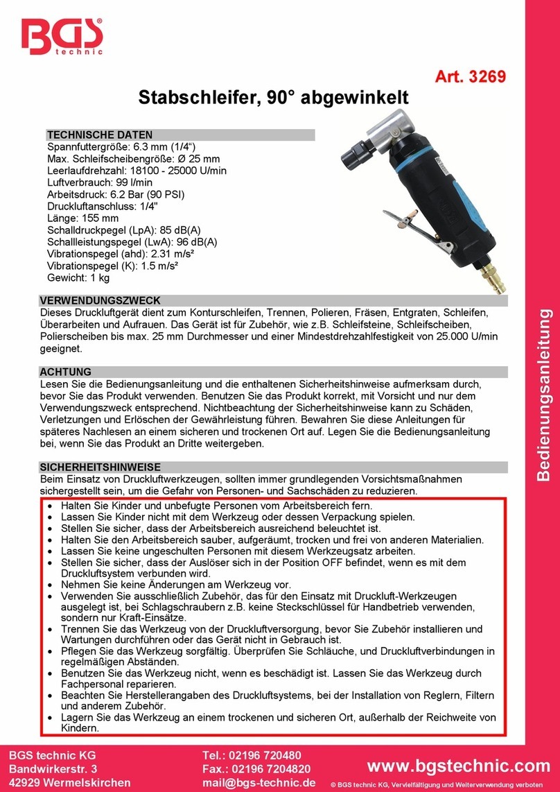 BGS technic 3269 User manual