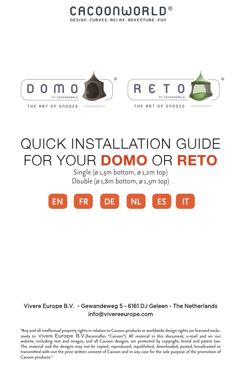 Cacoonworld DOMO Quick installation guide