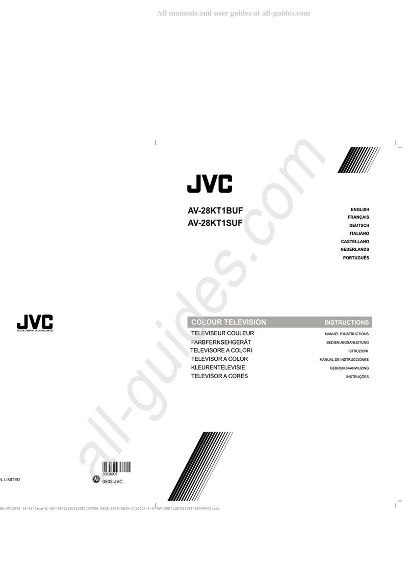 JVC AV-28KT1BUF User manual
